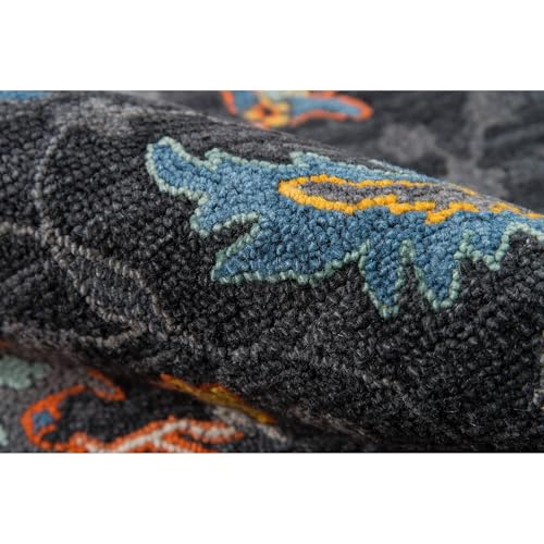 Image of Hand Tufted Premium Rug Premium Wool Carpet for Living Room Bedroom and Hall Size 5x8 Feet Color Multi