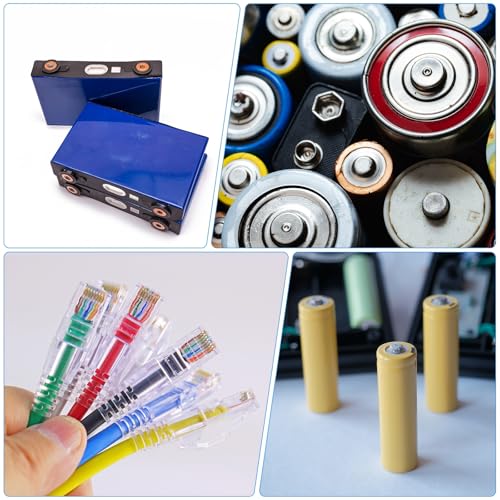 Tubo de PVC termorretractil para evitar cortocircuitos en packs de celdas 26650 6
