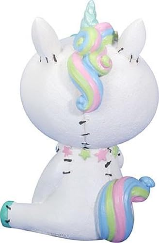 Miniatura 2 de SUMMIT COLLECTION Furrybones Unie Signature - Disfraz de unicornio blanco con estrellas y pelo de arco iris
