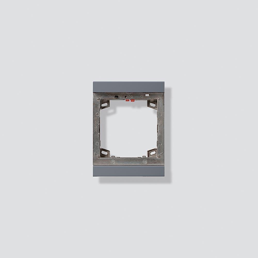 Marco de montaje Siedle 4919409 mr 611-1/1-0 dg gris oscuro para modulo interfon
