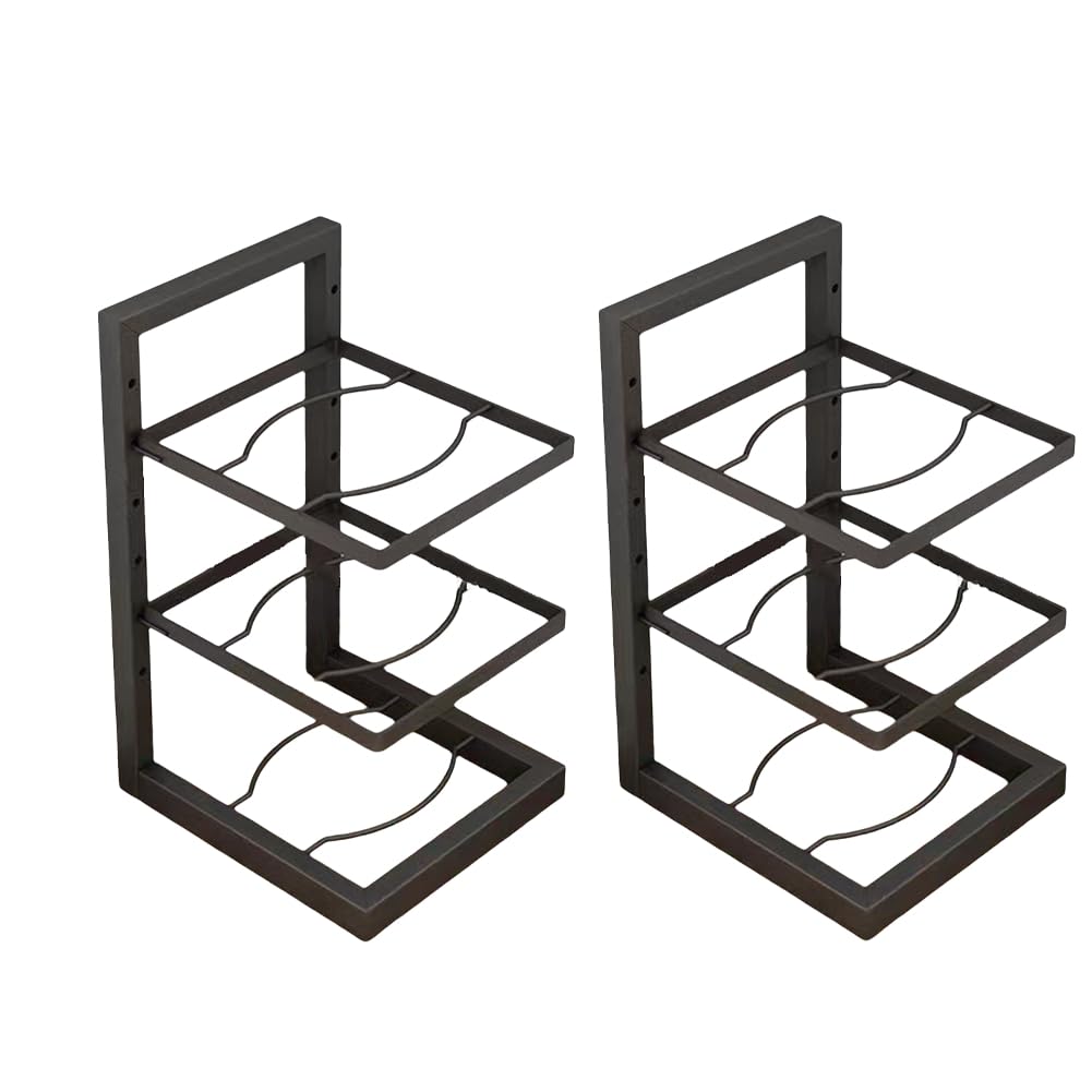 CTRLZS Kitchen Sink Rack, Multi-Layer Pot Rack, Cabinet Storage Rack Multi-Functional Bracket