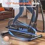 Niceday Elliptical Machine, Elliptical Exercise Machine for Home with Hyper-Quiet Magnetic Driving System, Elliptical Trainer with 15.5IN & 20IN Stride, 16 Resistance Levels, 500LBS Loading Capacity - Image 2