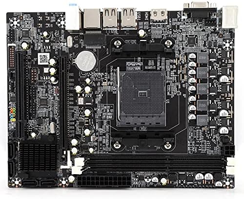 Motherboard, Desktop Motherboard for AMD A10/A8/A6/A4/Athlon Full Range of Graphics Chip for APU Core Graphics, Dual DDR3 1333/1600MHz, for Computer
