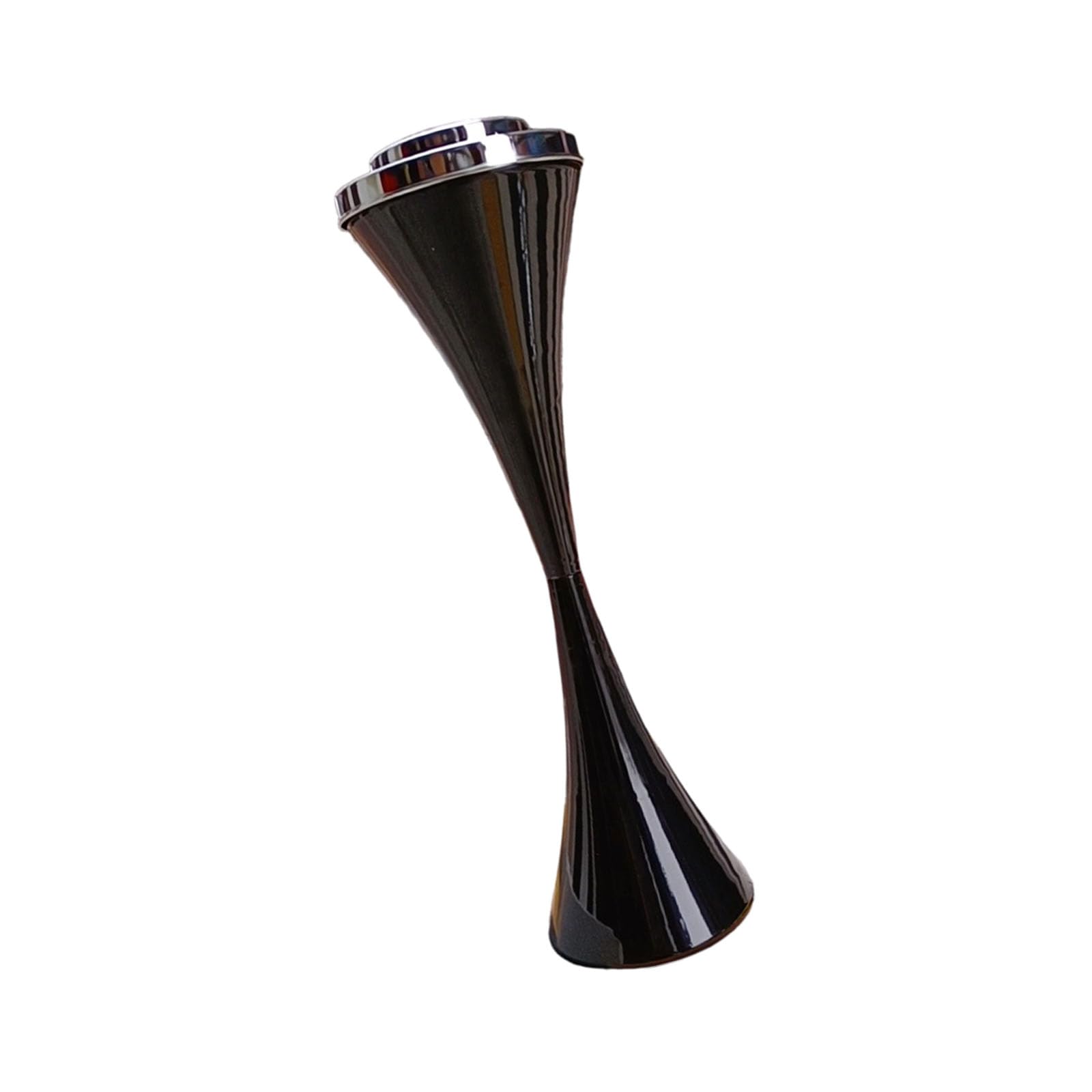 Sturdy Metal Standing Pipe Receptacle Featuring Spacious 17cm Bowl and Locking Lid for Various Settings Ergonomic Ashtray