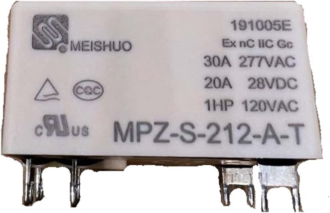 2 PCS 12V Relay MPZ-S-212-A-T 12VDC 30A 6Pins