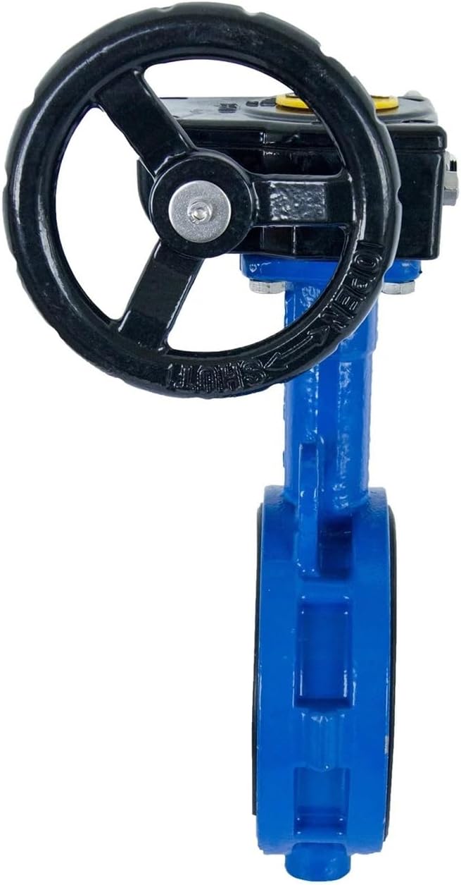 Manual butterfly valve 4 inch DN100 DN200 dn300 SS304 Stainless steel Lug Type Center Line Butterfly Valve With handwheel(2 1 2in)