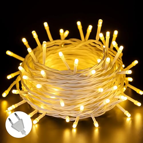 LUCRATIVE® 85 Feets LED Decorative String Lights, Warm White Seri...