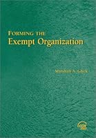 Forming the Exempt Organization 0808008188 Book Cover