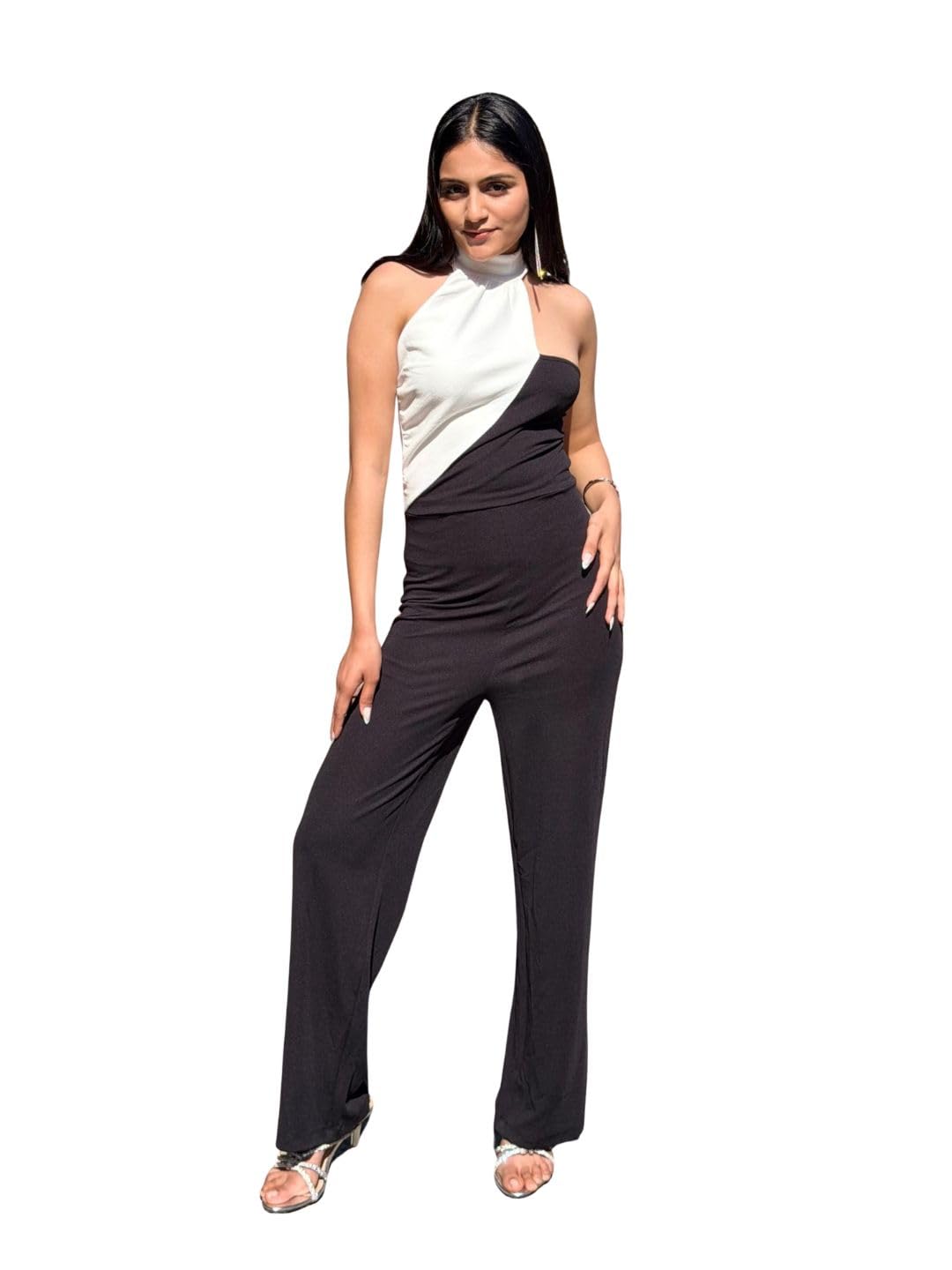 tandul Women's Cotton Blend Multicolor Regular Jumpsuit - Jumpsuit for Office, Casual, Festive & Party (11781)-picture-50