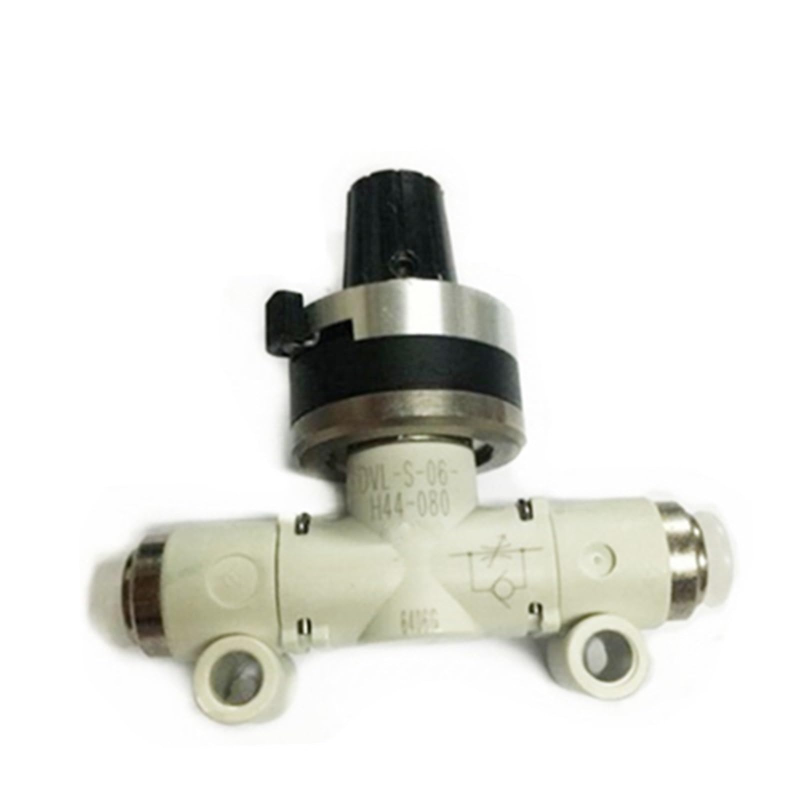 Vanne à pointeau DVL DVL-S-06-H44-080 avec cadran et clapet