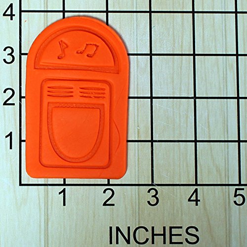 Jukebox Fondant Cookie Cutter and Stamp #1657