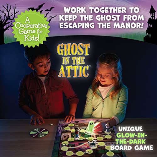 Juego de Mesa Cooperativo Ghost in the Attic para Niños miniatura 3