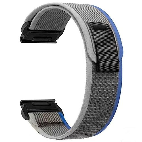 Zeit Diktator Correas de reloj compatibles con Garmin Fenix 7 Pro 6 Pro 5 Plus Instinct 1 2 Forerunner 965 955 945 935,22 mm velcro nailon correa de reloj para Garmin S60 S62 Descent G1 Epix Pro par