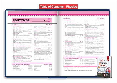 Image of Disha's 183 New Syllabus Chapter-wise & Topic-wise JEE Main Physics (2025 - 2002) Previous Year Solved Papers 9th Edition | NCERT PYQ Question Bank with 100% Detailed Solutions