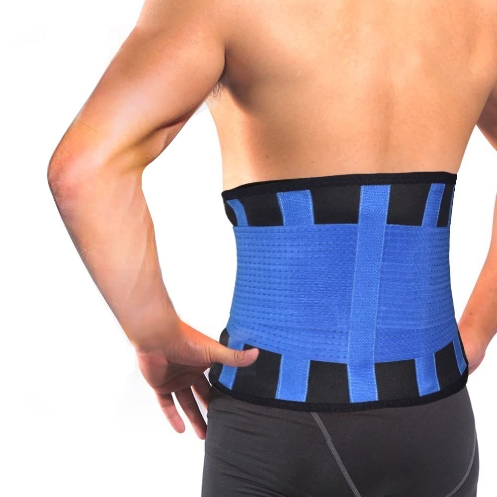 CMBSSTFC Taillengürtel für den unteren Rücken, für Männer und Frauen, verstellbar, atmungsaktiv, Lendenwirbelstütze, Taille, Rückenkorrektur, Bauchdeckenstraffung, Sport, Fitness, Taillentrainer