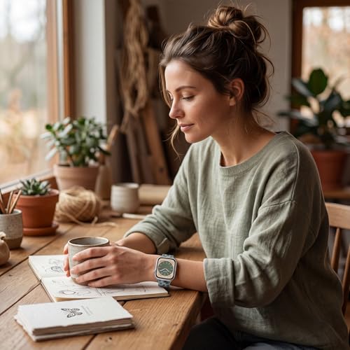 Image of Floral Band Compatible with Apple Watch Bands for Women 40mm 42mm 41mm 38mm 44mm 45mm 46mm 49mm, Cute Pattern Flower Soft Silicone Sport Strap for iWatch Series Ultra 11 10 SE 9 8 7 6 5 4 3 2
