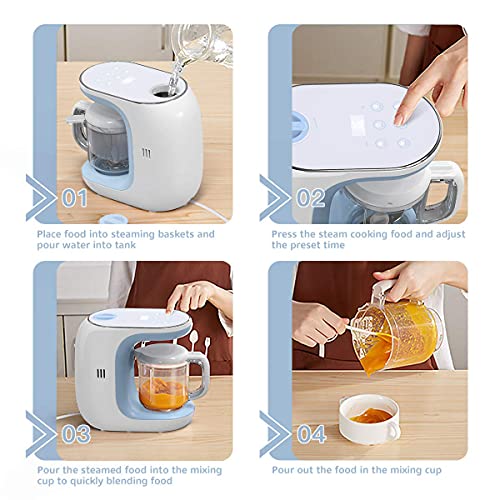 Alobeby Baby Food Processor Maker Steamer And Blender thumb #4
