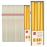 eika spitzkerzen schwarz Farbe: Mais / Gelb - der Kern der Leuchterkerze ist weiß. Die Kerze ist hauchfein mit der gewünschten Farbe überzogen.