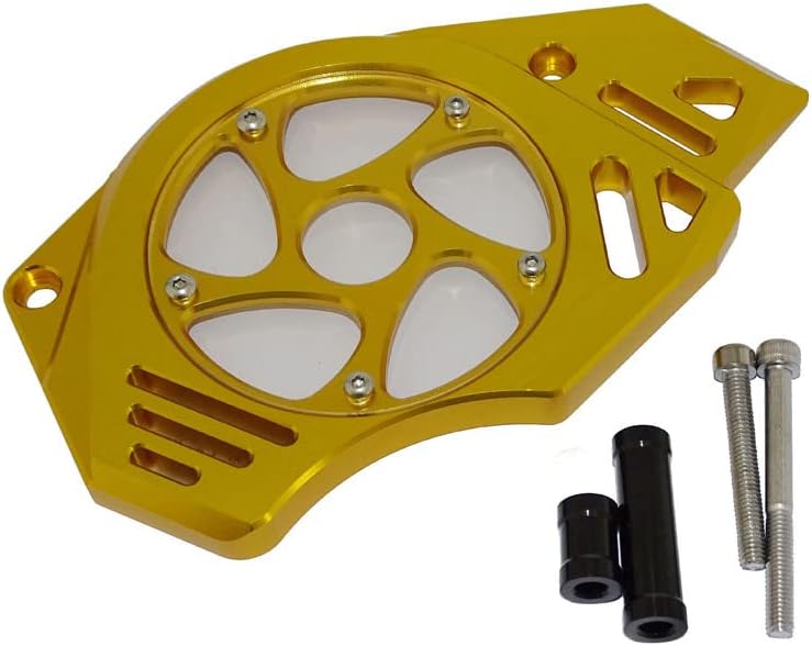Front Sprocket Chain Guard Cover Left Side Engine For Kawasaki Vulcan S 650 EN650 2015 2016 (Green)