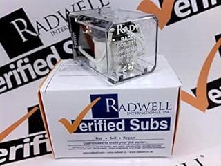 RADWELL VERIFIED SUBSTITUTE 60139110000SUB Relay - 110VDC, 10A 3PDT OCTAL Relay- Replaces Finder PN: 60139110000