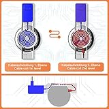 dw4you Dot (5th/4th generation) socket holder wall mount - developed in Germany - space-saving solution, mounting without drilling, without glue, Dot 5/4 holder (white) - Image 4