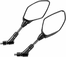 Amazon | KEMIMOTO バイク ミラー 汎用 左右セット 8MM 10MM 逆