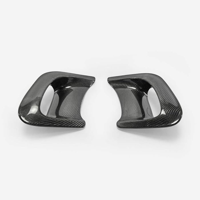 Auto Heckscheiben Jalousie Carbon Look - Für Alfa Romeo Giulia 2016-2024 Seitenfenster Abdeckung