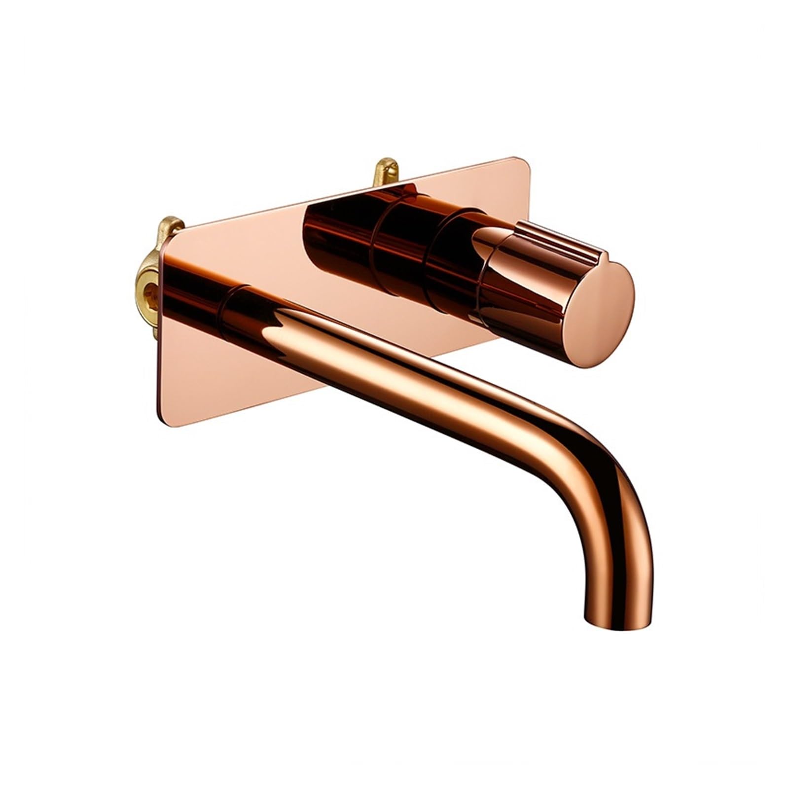 Mitigeur de lavabo carré rose gold pour transformer votre routine bien-être