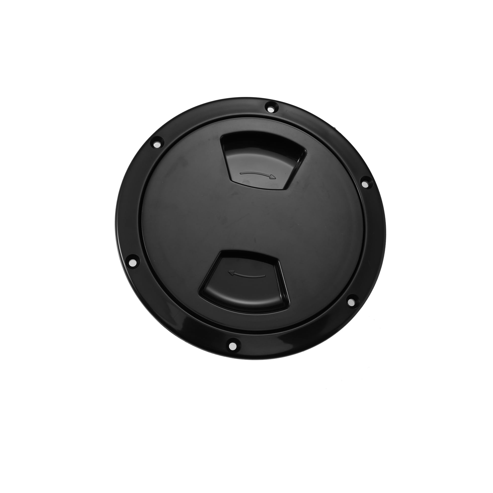 Hihaha 5" Boat Inspection Deck Plate Hatch Marine Hatch Deck Plate Black Durable Material