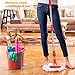 HAPINNEX Spin Magic 360 Upgraded Mop Handle with 2 Pack Microfiber Mop Head Refills Set Replacement for Any Hand Press and Pedal Mop Buckets