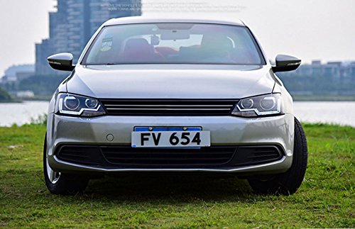 GOWE Stylizacja samochodu do VW Jetta 2012-2017 reflektor LED reflektor DRL obiektyw podwójny strumień H7 HID Xenon bi obiektyw ksenonowy Temperatura barwowa: 4300 K Moc: 35 W