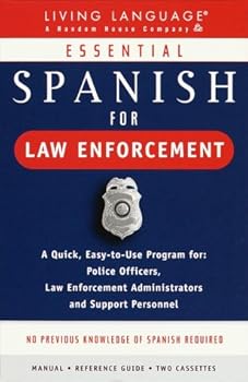 Hardcover Essential Spanish for Law Enforcement: Cassette/Book Package Book