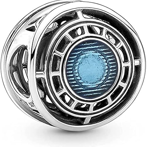 H.ZHENYUE Robot Man Arc Reactor Charms for Women Charm Bracelets, 925 Sterling Silver Mother's Day Halloween Birthday Christmas Jewelry Gift for Girls Cover