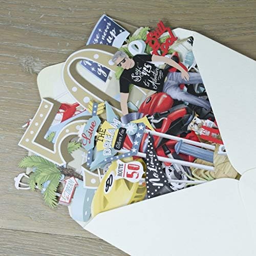 "50th Birthday Man" Top Of The World 3D Pop-Up Card