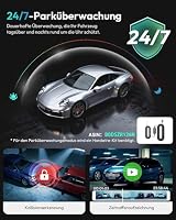 BOTSLAB Dashcam Auto Vorne Hinten, 4K Dashcam Auto GPS mit WiFi, Dual Autokamera mit ADAS, Nachtsicht, 170°Weitwinkel, 2,45" IPS, 24/7 Parküberwachung, Loop-Aufnahme (G980H ohne Micro-SD-Karte) – Ansicht 6