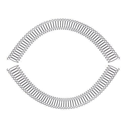 10PCS 55 Teeth Wig Spring Comb Clip for Glueless Lace Wig Accessories Cut to any Size