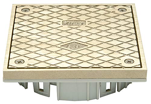Zurn LC-CS05NI Square 5" x 5" Nickel Bronze Cleanout Head Assembly