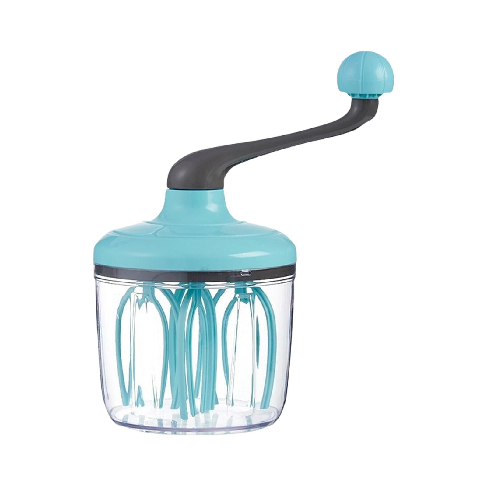 MALSSE Eggs Mixer Manual Eggs Beater Hand Crank Mixer with Rotating Head Suitable for Efficient Whipping and Baking Semi Automatic Whisks