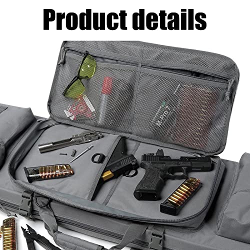 Sac à pistolet souple double compartiment avec étui matelassé antichoc - 5