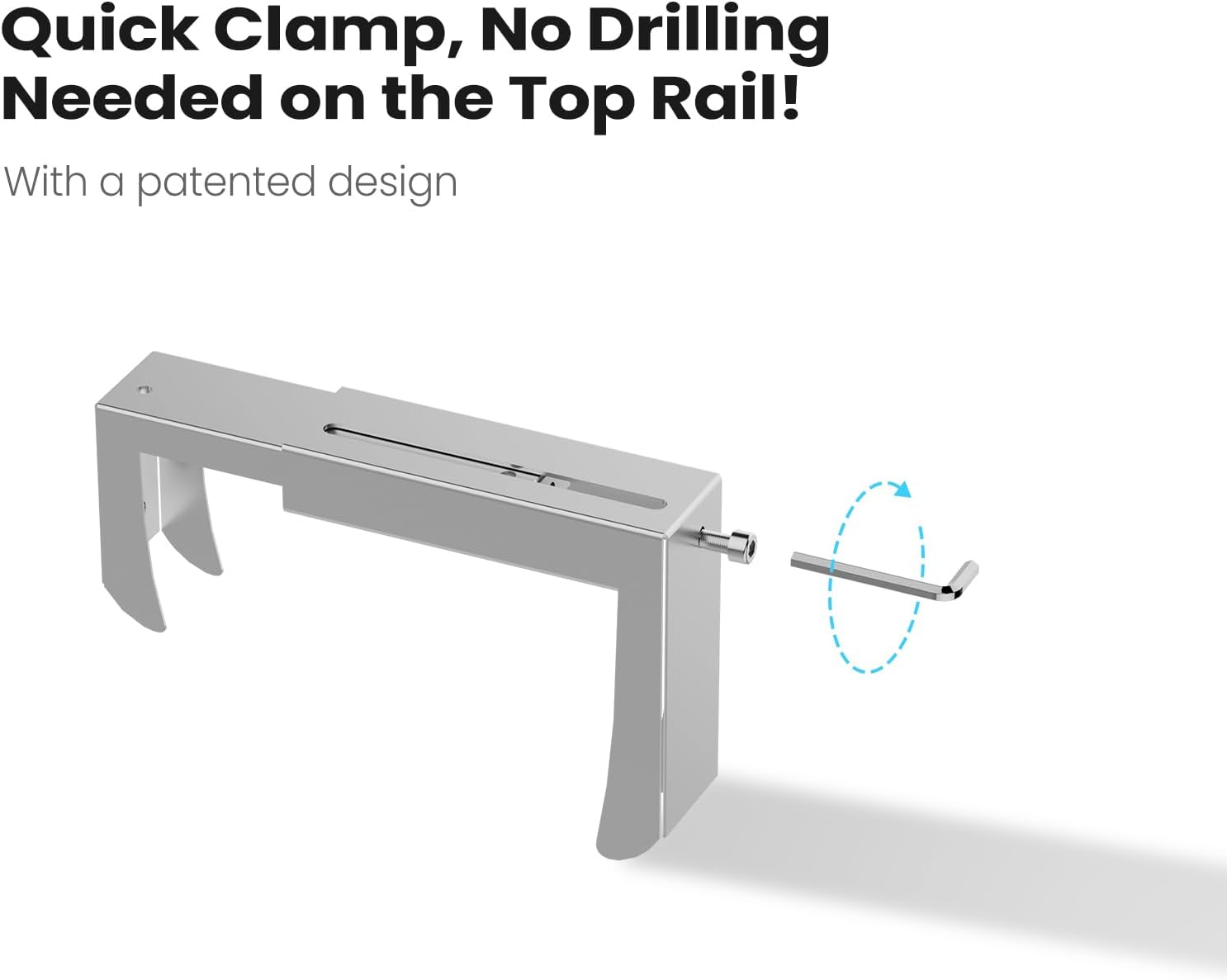 Poolside Bar Table, Pool Drink Bar with 5 Cup Holders Exclusively for Above Ground Steel Wall Pool - Patio Pool Party Accessories for Adults, Portable Suction Cup Swim Up Bar, 47×11"