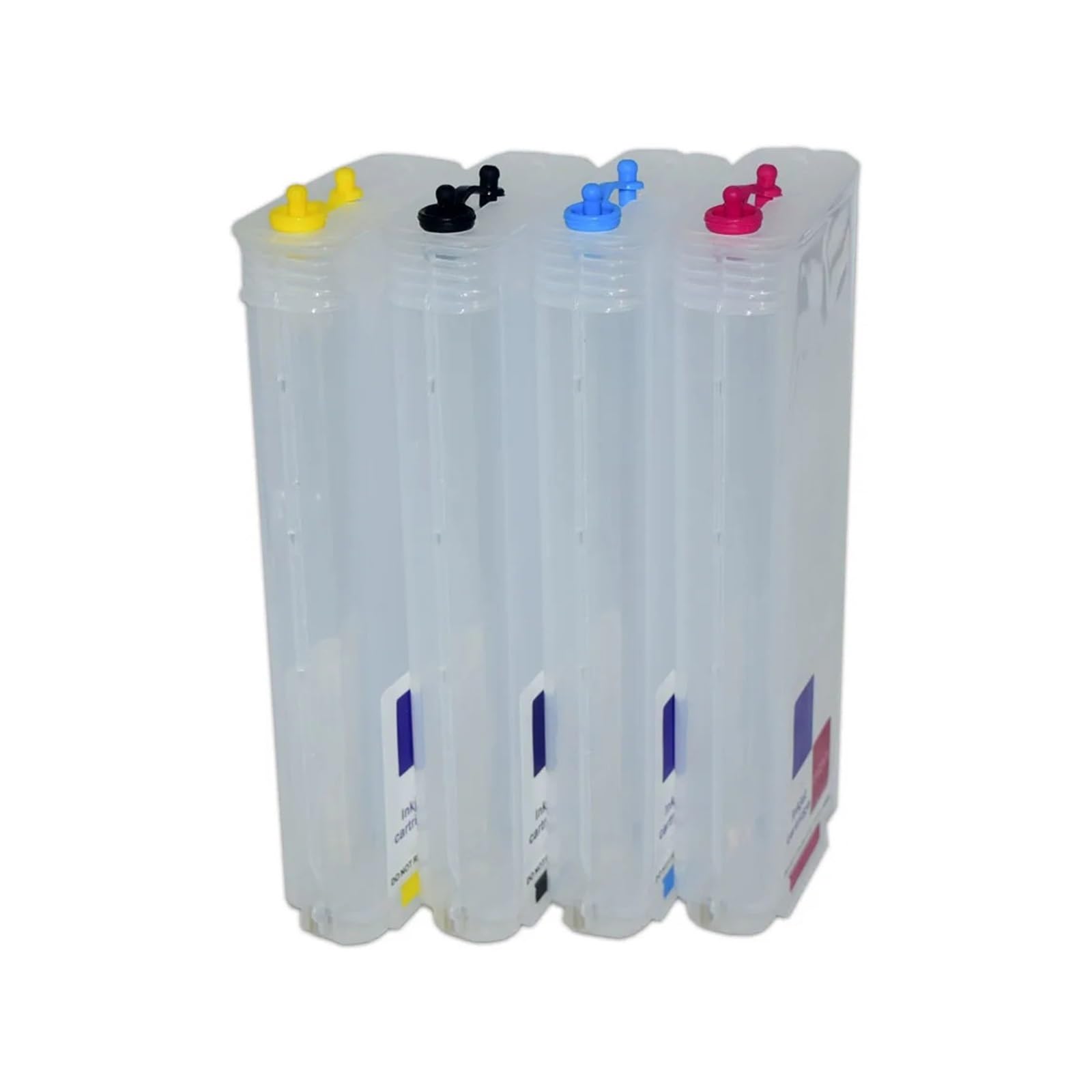 4 Cartuchos HP10 82 Recargables Compatible con HP | 69ml 130ml 280ml, chip ARC, recargable, reutilizable, flujo de tinta estable(H510 280ML)