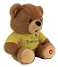 Jemini 023591 PSG grumly – Oso de Peluche con Camiseta Amarillo N...