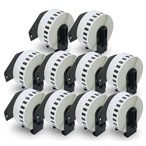 BETCKEY �݊��� ���ڎ��e�[�v ���M�� Brother�p �u���U�[ DK-2210 (29mm x 30.48m) �Ή��@��F���M���x���v�����^�[�p QL-800 QL-820NWB QL-700 QL-550 QL-720NW QL-650TD [