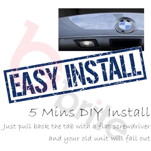 GBrite - 24 SMD LED Number Plate Units to fit BMW 3 Series E90 E91 F30 F31 CANBUS ERROR FREE F32 F22 E61 X5 E70 E60 F10 F11 - Image 5