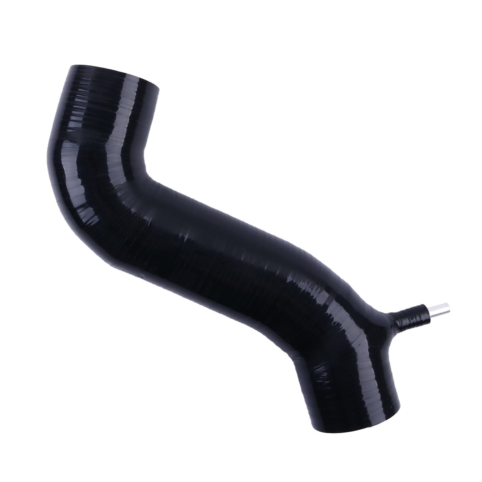 Tubo Di Raffreddamento Compatibile Con Ford V Fiesta ST ST180 1.6T MK7 Eco Boost Kit Tubo Flessibile Di Aspirazione In Silicone Par Automobilistico(Black)