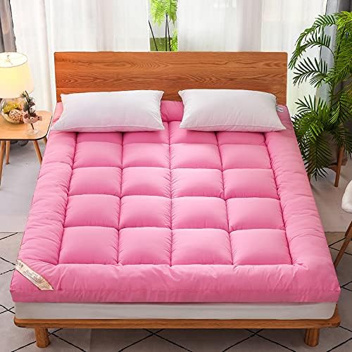 Konsilsa Mattress Pad,Extra Thick Mattress Topper (Color : C, Size : 90x200cm(35x79inch))