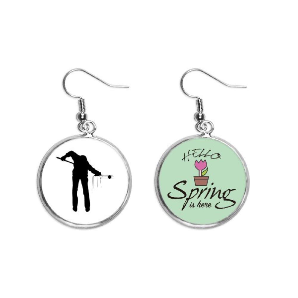 Pendientes de billar perfectos para regalar a profesoras de educación física 5