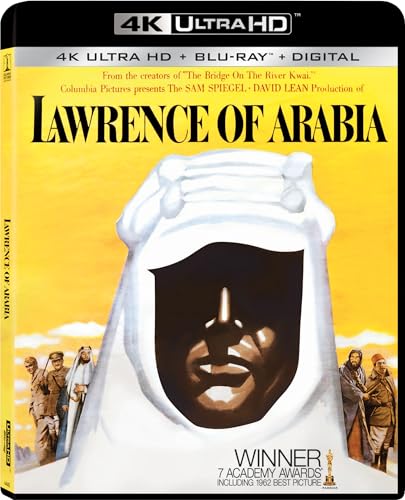 Lawrence Of Arabia (4 Discs) – UHD/BD Combo + Digital