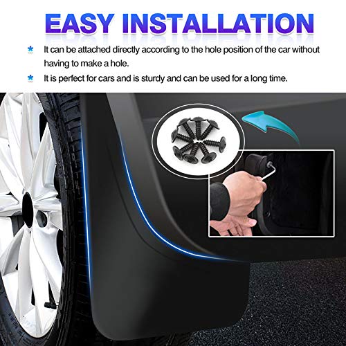 Image of Autorder Mud Flpas Splash Guards for Kia Seltos 2021 2022 2023 2024 2025 Accessories Mudflap Fender Flares Front and Rear Mud Guard Set 4PCS