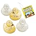 Fun Express Your Ride is Ducky Gold & Silver Glitter Kit for 12